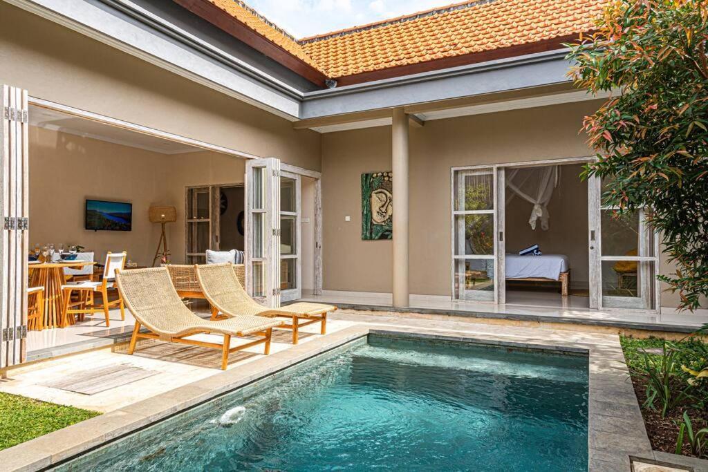 Beautiful Private 2Bed Villa 5 Mins To Finns Beach Canggu Kültér fotó